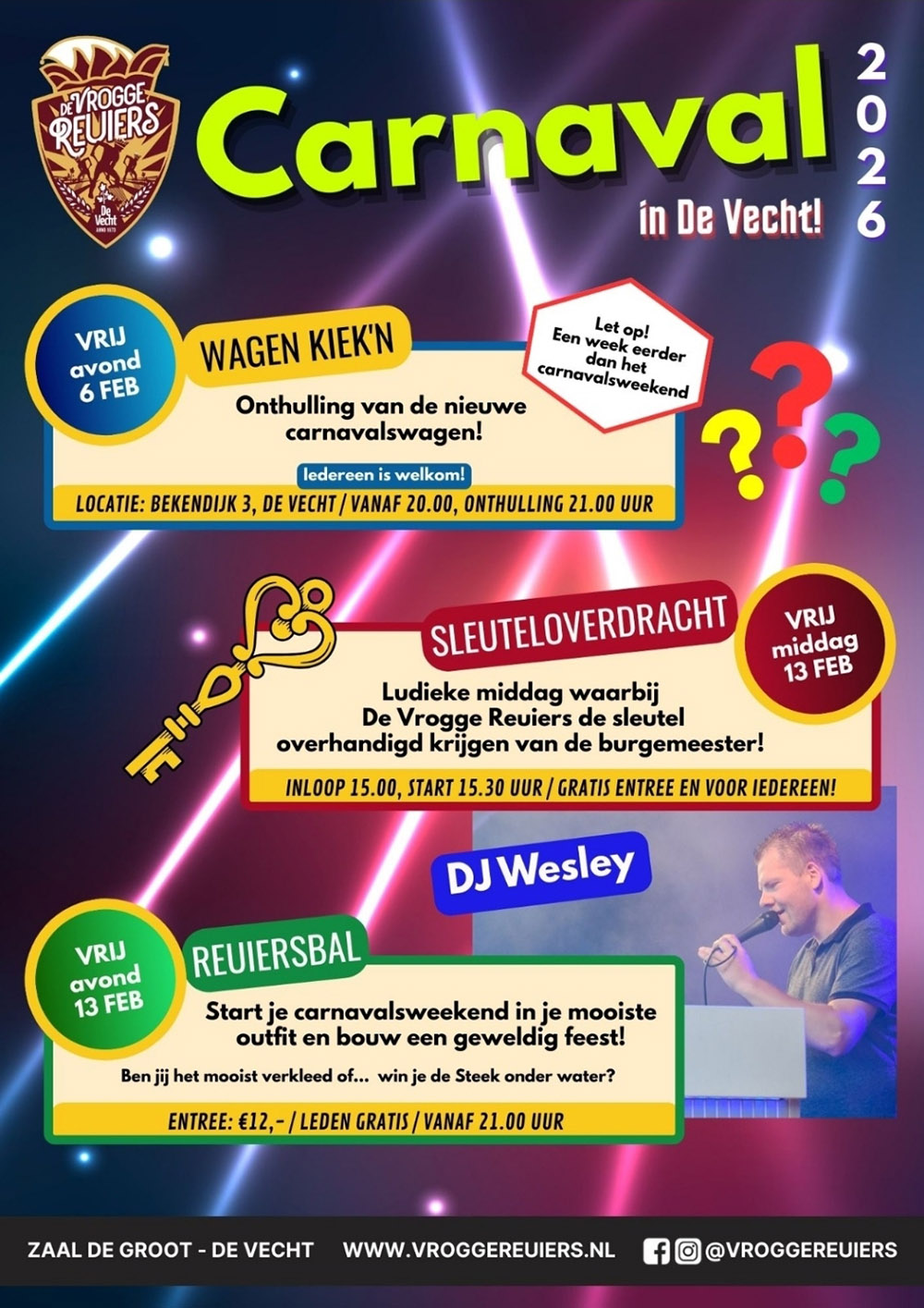 cafedegroot popup carnaval2026 kl